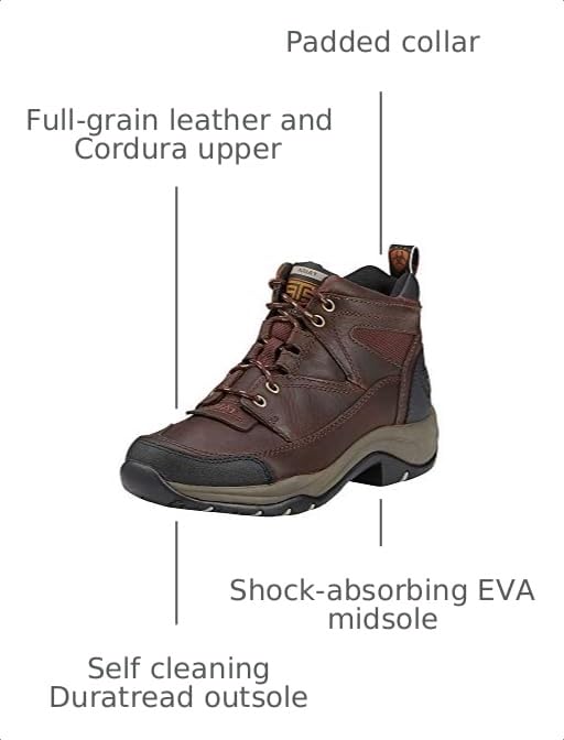 Image of Ariat Terrain Hiking Boot- Men's Leather Outdoor Hiking Boots