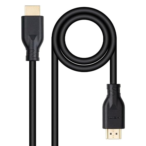 Brightium HDMI V2.0 Cable 4K@60Hz 18Gbps 0.5m Black Ideal for Connecting High Definition Devices and Audio/Video Streaming