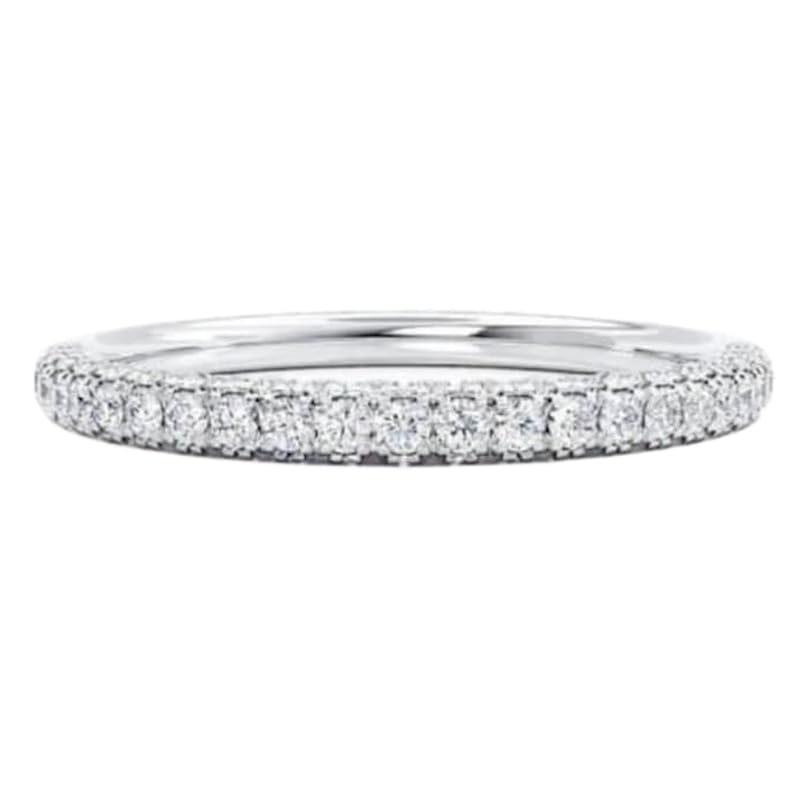 Bague d'éternité en argent 925 et pierre CZ LK_DHR_0602 pour femme