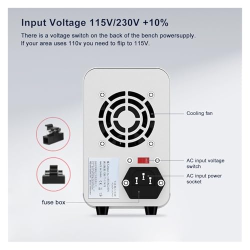 Alimentation CC réglable pour stabiliser vos tensions de test 220V - 4