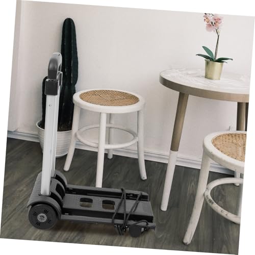 Carrito plegable portátil ligero para compras y equipaje miniatura 3