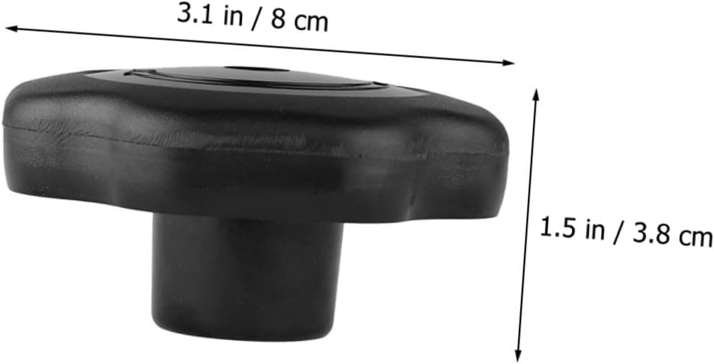 SHOWERORO 4pcs Explosion-Proof Pressure Cooker Cover Knobs 19mm Adjustable Plastic Knobs for Safe Pot Lid to Install Cooker for Home Kitchen Use
