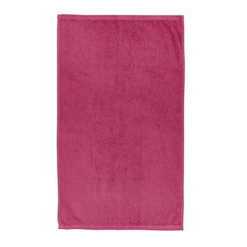 Image of Catherine Lansfield Quick Dry Cotton 70x120 cm Bath Towel Hot Pink