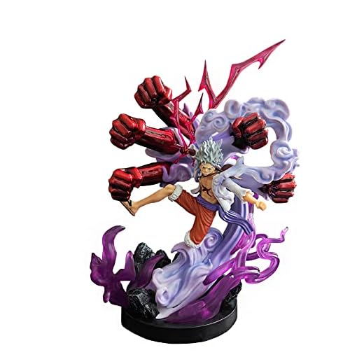 Jilijia Gear 5 Monkey D. Luffy Figura de acción de PVC de 30 cm Figura de acción coleccionable Modelo de muñeca Animaciones Juguete Estatua de personaje