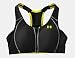 Under Armour Women's Armour Bra (Black/Yellow/34A)