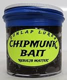 Chipmunk ADC Bait Dunlap Lures 6 Ounce Jar