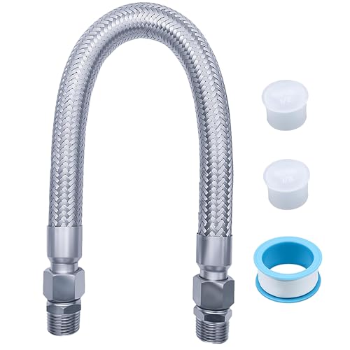 Industrial Grade Reinforced Air Compressor Hose Assembly - 1/2