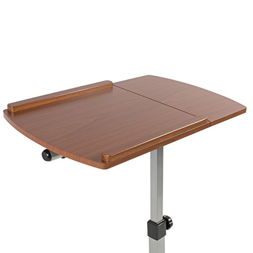 image for Best Choice Products® Angle & Height Adjustable Rolling Laptop Desk C