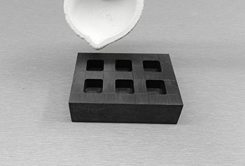 Gold Silver Melting Kit Melt & Pour 1Oz Bars Crucible -Tong - Rod -Borax & Ingot (Lz 2.1 Fre) #TOP6