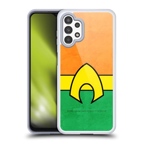 Funda Aquaman para Samsung Galaxy A13 carcasa de gel flexible con diseño oficial DC Comics
