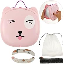 Travel Potty for Toddler, Portable Carry Toilet, Sturdy Seat, Kids Car Foldable Training Toilet, Emergency Seat for Car, Camping, Outdoor, Indoor Pink
