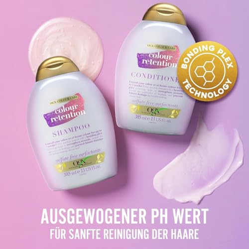 OGX Colour Care Shampoo 385 ml – Feuchtigkeitsspendendes Haarshampoo