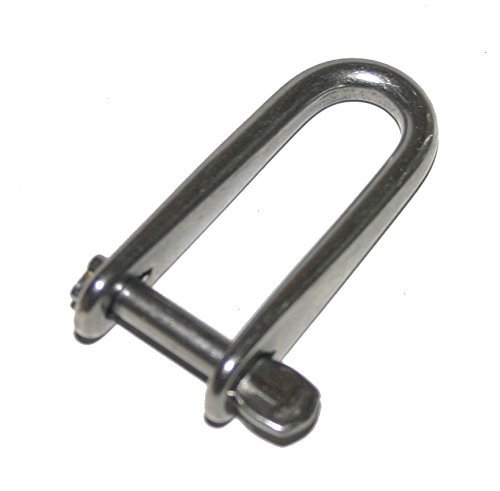Nautos Forged Key PIN Shackle - Stainless Steel 316 (6mm - 1/4