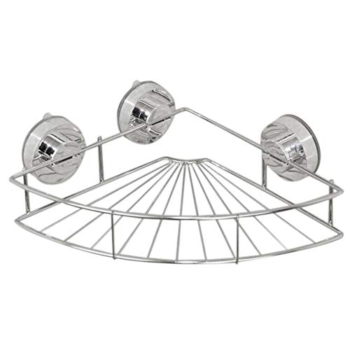 Étagère de salle de bain étagère angulaire douche ventouse - 2