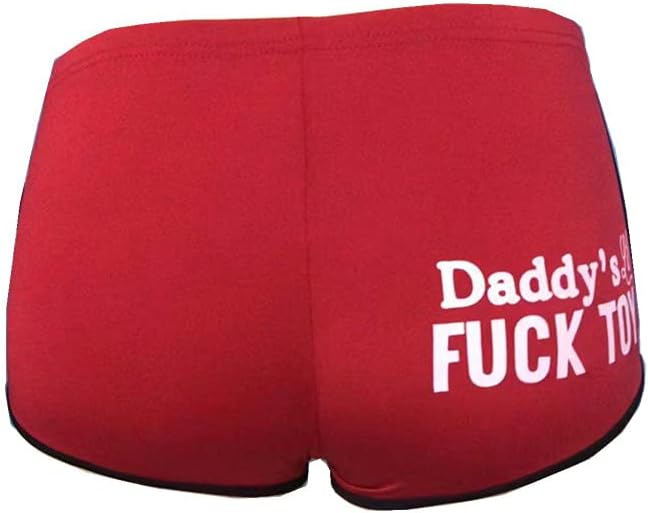 Womens Yoga Booty Shorts Sexy Printed Dance Sport Workout Hot Pants Plus Size Lounge Wear Briefs - Image 5