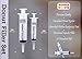 The Kosher Cook Set of 2 Donut Filling Injector - Kitchen Tools Pastry Injector - Plastic Durable Food Injector Syringe