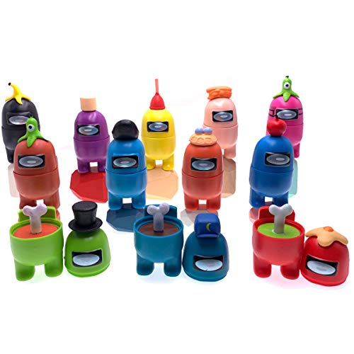 Hot Game Figures Toys PVC Action Figures Model Toys Cake Decorations for Astronaut Space Kill Game Accessories Computer Desktop Dolls Gifts Mesh Gaming Space Figures Collection Toy (12pcs Set A)