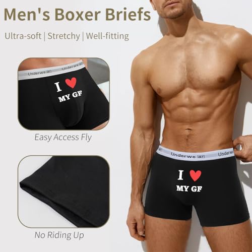 Sexy Code 1701 Funny Boxer Briefs for Men, Novelty Underwear with Fun Pattern Printing, Soft Comfortable Boxers4