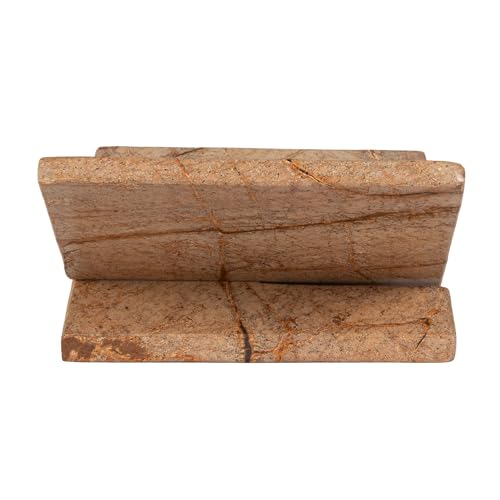 Image of Bloomingville Decorative Marble Book Holder, Forest Brown