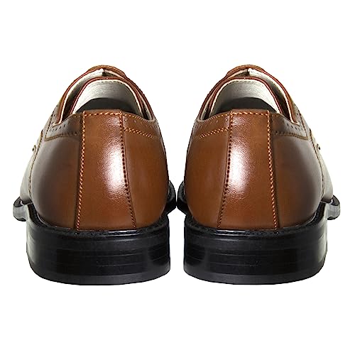 Image of Joseph Allen Men's Boys Classic Styles Oxfords, Derbys, Monks and Loafers Casual Dress Formal Shoes Assorted Colors (Toddler to Adult Sizes)