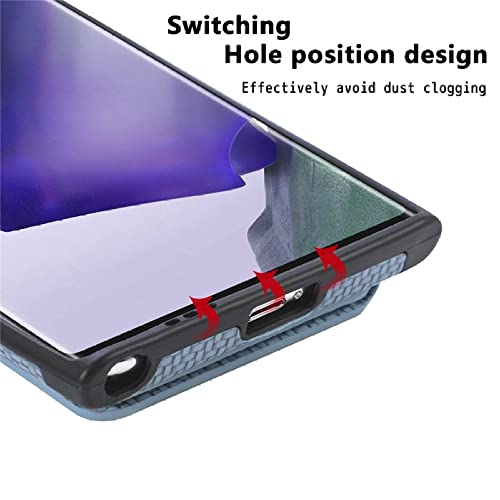 Étui portefeuille en cuir vert pour Samsung Galaxy S21 Plus