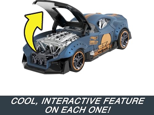 Hot Wheels Pull-Back Speeders Set de 2 Carros 1:43 miniatura 5