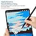 Stylus Pens for Touch Screens Power-Display Tablet Pen POM Tip Magnetic Digital Touch Pen Compatible with iPhone/iPad/iPad Pro/Lenovo/and Other iOS/Android Smartphone and Tablet Devices (Black)
