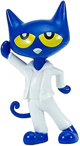 Pete the Cat Collectible Figure Pack - Includes 4 Pete the Cat Figurines, 3 Inches - For Ages 3 Plus
