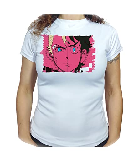 Camiseta Mujer Tokyo Revengers Hanagaki Takemichi Woman Tshirt.