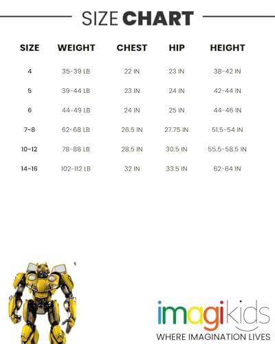 Transformers Optimus Prime Bumblebee Megatron Little Boys 3 Pack Graphic T-Shirts Red/Yellow/Black 7-8 thumb #7