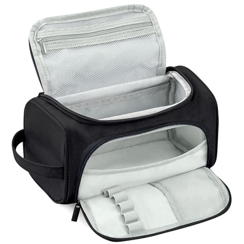 Bibykivn Federmäppchen Mädchen Teenager - Große Kapazität Mäppchen, Duarable Schreibwaren Organizer, schlampermäppchen für Junge Kinder School Studentin Mädchen Geschenk (Schwarz)