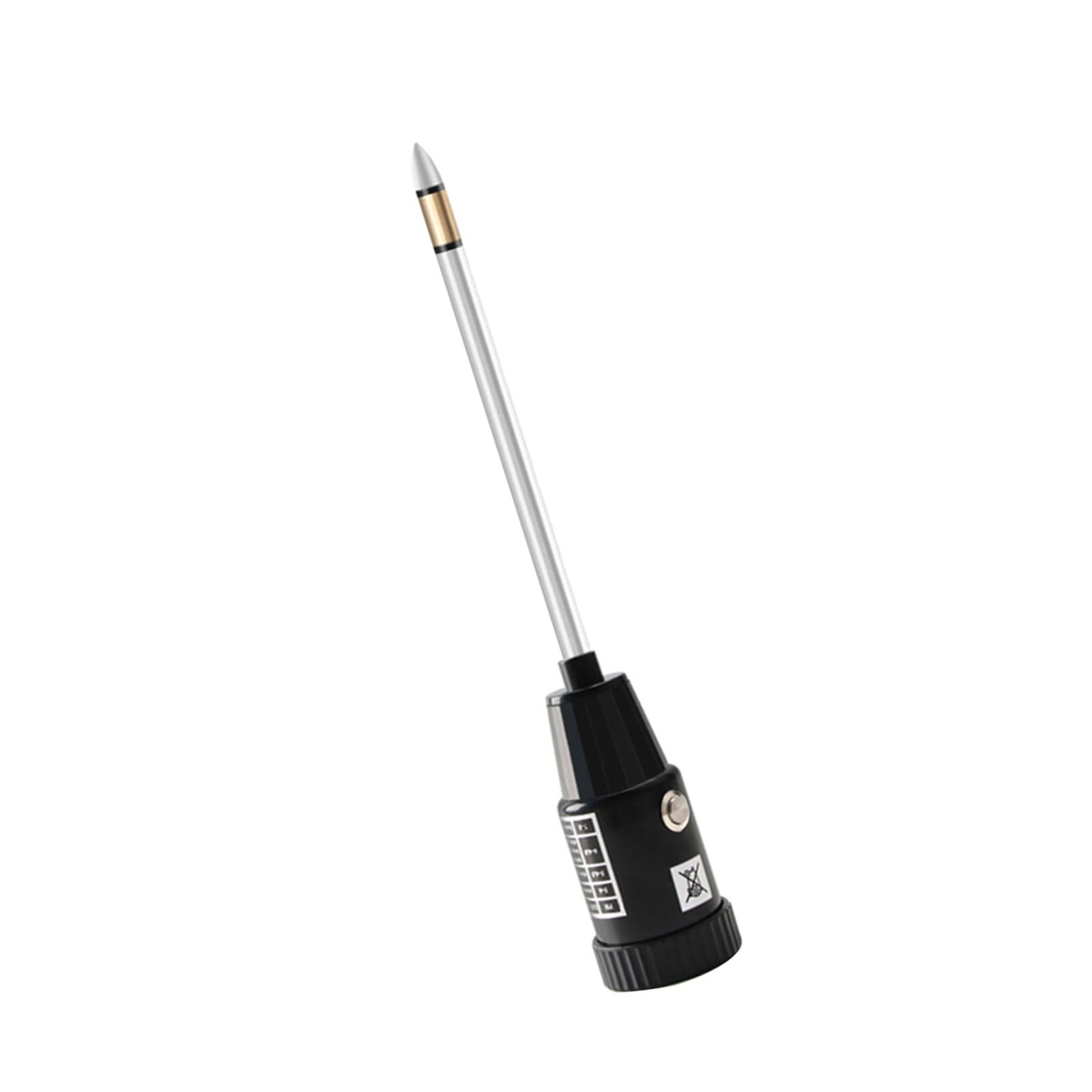 Combined soil tester for measuring acidity and moisture. Excellent for the garden, farm and plant soil tester