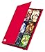 Ultimate Guard Flexxfolio | Trading Card Binder with 9 Side-Loading Pockets per Page | Up to 360 Cards | Red, Sturdy Card Collection Album designed for Double-Sleeved TCG Cards