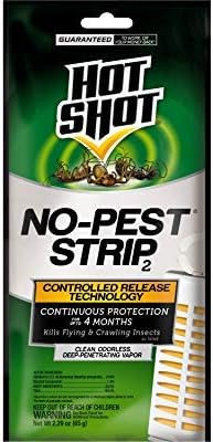 Hot Shot No-Pest Strip 2 2.29 Ounce (Pack of 5)