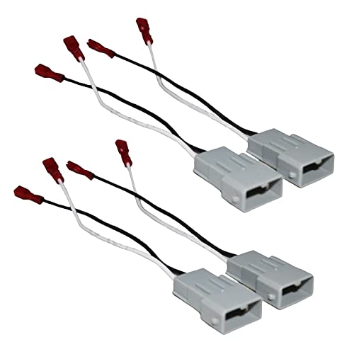 The Wires Zone Speaker Connector Adapter for Select 1986-2013 Vehicles (2 Pairs)