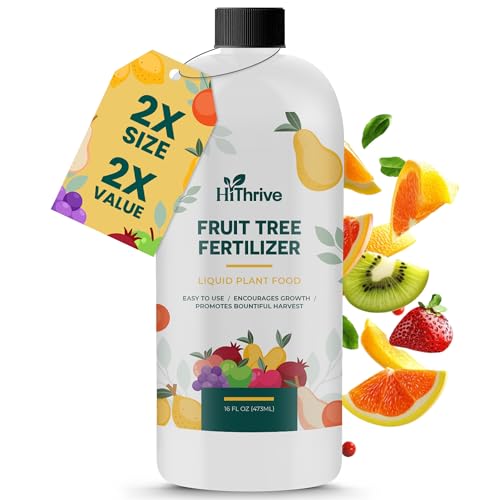 Image of 16oz Fruit Tree Fertilizer - Makes 16 Gallons of Fruit Tree Spray Plant Fertilizer for Blueberries, Strawberry Plant, Apple & More - Promotes Vibrant Foliage, Strong Branches, and Abundant Harvests