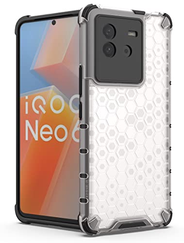 Image of Glasgow Back Case Cover Compatible with IQOO Neo6 5G / IQOO Neo 6 5G (Stylish Design) - Transparent