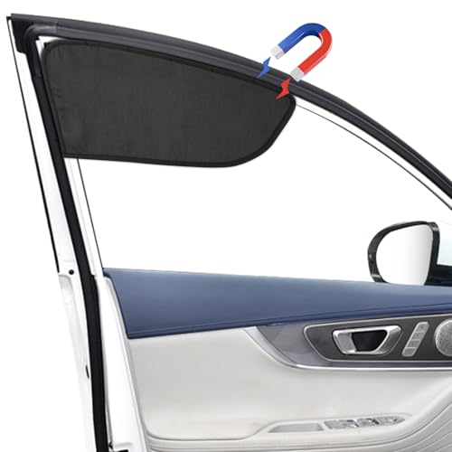 Car-Window-Shades-Magnetic-Side-Window-Sun-Glare-Blocker-with-7-Built-in-N40-Magnets-2-Pack-UV-Protection-Driving-Shade-for-Driver-Passenger-Side-Heat-Reduction-Easy-Installation Car Window Shades, Magnetic Side Window Sun Glare Blocker with 7 Built-in N40 Magnets, 2 Pack UV Protection Driving Shade for Driver & Passenger Side, Heat Reduction, Easy Installation - Image 1
