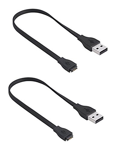 Getwow USB Replacement Charger Charging Cable for Fitbit Force and Fitbit Charge Wireless Activity Wristband (Black)