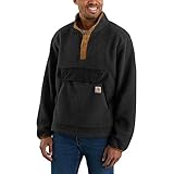 carhartt bartlett jacket large tall Polaire Sherpa Face Carhartt Homme RELAXED FIT FLEECE PULLOVER Veste polaire, Black, XL