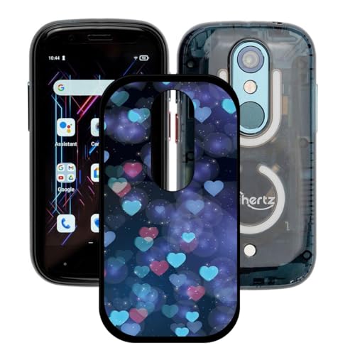 LCEHTOGYE �K�p Unihertz Jelly Star�p�P�[�X�A�K�p Unihertz Jelly Star (3,0")�ƌ݊����̂��钴���^�u���b�N�\�t�gTPU�V���R���Q���P�[�X�ی�J�o�[ - KE54