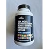 BioSchwartz Sea Moss Black Seed Oil Ashwagandha Ginger Supplement with Turmeric Berberine HCI Burdock Bladderwrack Resveratrol Elderberry Manuka Honey Apple Cider Vinegar ACV - 120 Sea Moss Capsules