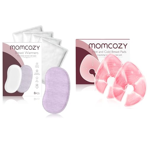 Image of Momcozy Instant Heat Breast Warmers & Breast Therapy Packs Bundle