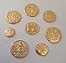 Eurofusioni Monedas Romanas Imperiales chapada de Oro - Set 8 Emperadores Antigua...