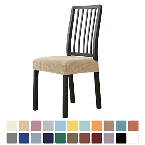 Washable Removable Parsons Chair Protector Soft Stretch Seat Slipcover Black Milaran Velvet Chair Covers For Dining Room Set Of 2 Home Kitchen Home Decor