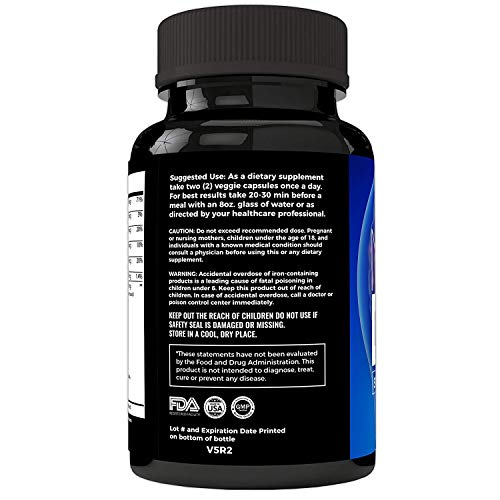 NeuroDrive Premium Brain Health and Focus Supplement, Memory and Mental Clarity Support - Natural Nootropic Brain Function Supplements - Help Boost Concentration and Alertness - Mental Energy Booster