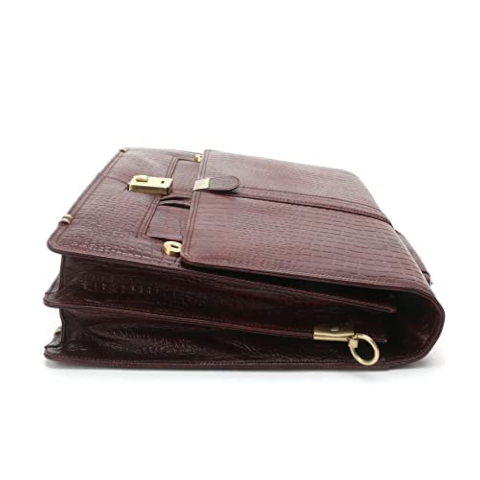 Red Cherry Genuine Leather 15.5 Inch Office Bag