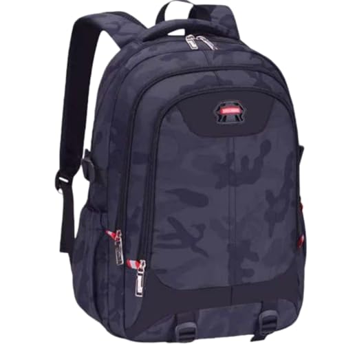 WTongBao Männlicher und weiblicher Wasserdichter, diebstahlsicherer, Reise-Arbeitslaptop-Rucksack(Dunkelblau)