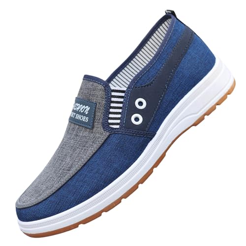 Business Casual Shoes Women Homme_Baskets Mode Respirantes Slip on pour Sneakers Hommes Sports en Salle Sneakers Chaussure De Marche Homme Ete sans Lacet...