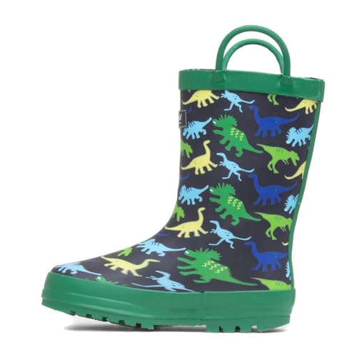 Cotswold Sprinkle Junior Wellington Boot Dinosaur UK 8 Dinosaur4